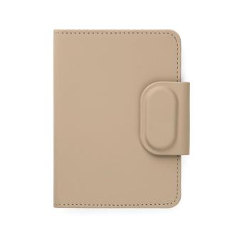 VINGA Baltimore RCS Passport Cover With Finder Dual Fawn