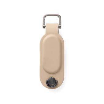 VINGA Baltimore RCS Schlüsselhalter mit Dual-Finder Beige