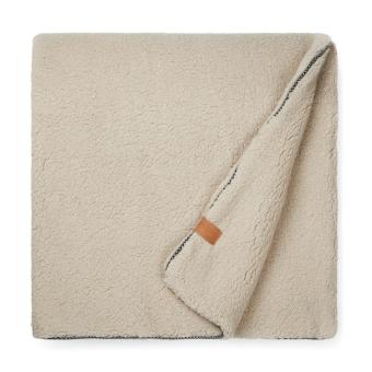 VINGA Maine GRS recycled double pile blanket Brown