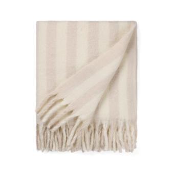 VINGA Lioro GRS wool blend blanket Fawn