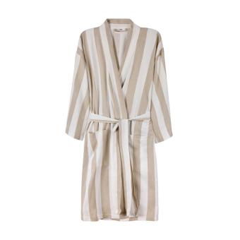 VINGA Ornos GRS hammam robe L/XL, white White, beige