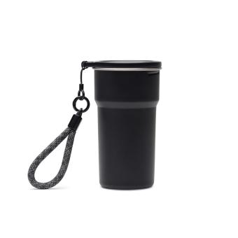 VINGA Parks RCS SS cup, 4 pcs, 250 ML Black
