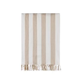 VINGA Ornos GRS hammam towel, white White, beige