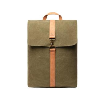 VINGA Bosler backpack GRS recycled canvas Green