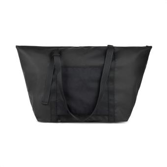 VINGA Livorno Wochenendtasche aus GRS recyceltem Polyester Schwarz