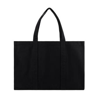 VINGA Hilo AWARE™ Maxi-Tasche aus recyceltem Canvas Schwarz