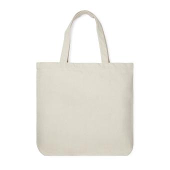 VINGA Hilo AWARE™ recycled canvas tote bag Off white