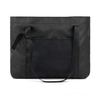 VINGA Livorno GRS recycled polyester maxi tote Black