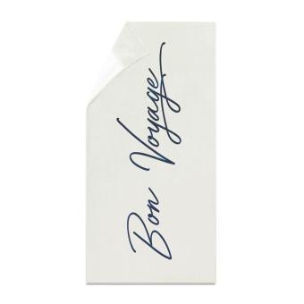 Vinga Lounge chair towel Fawn/blue