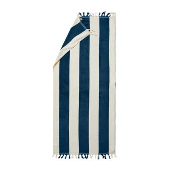 VINGA Valmer beach towel Navy