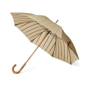 VINGA Bosler AWARE™ recycled pet 23" umbrella Fawn