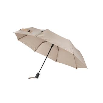 VINGA Baltimore AWARE™ RPET 21“ Regenschirm Beige