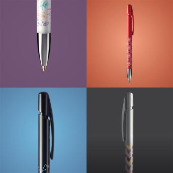 BIC® Media Clic Advance Rot/silber