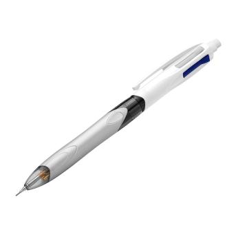 BIC® 4 Colours 3+1HB Weiß/grau