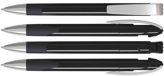 LOOK grip M SI, schwarz Schwarz | Blau