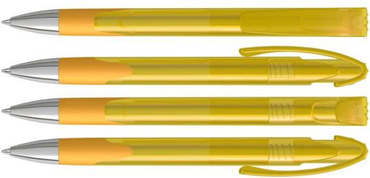 LOOK grip transparent SI, ocker Ochre | Blue