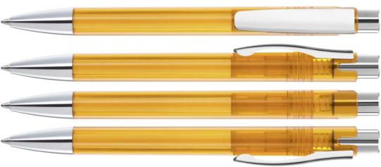 CANDY transparent M SI, ocker Ochre | Blue