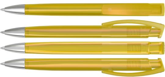 TRINITY transparent SI, ocker Ochre | Blue