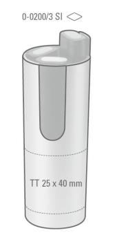TEXTMARKER 3er SET SI, silber Silver