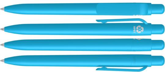 RECYCLED PET PEN FUTURE F, cyan Cyan | Blue