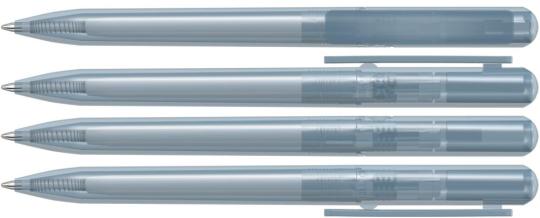 RECYCLED PET PEN CHANGE transparent, klar Transparent | Blue