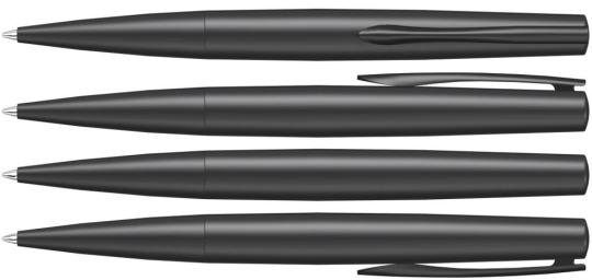 ELEGANCE M, schwarz Schwarz | Blau