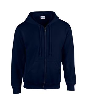 HB Zip Hooded Sweatshirt, dunkelblau Dunkelblau | L