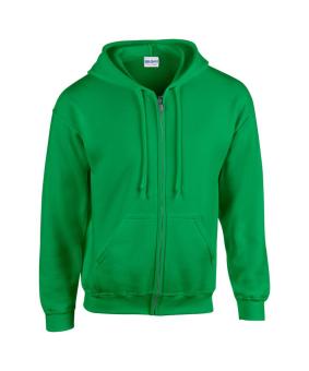 HB Zip Hooded Sweatshirt, Kelly Green Kelly Green | L