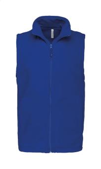 KA913 fleece bodywarmer vest, aztec blue Aztec blue | L