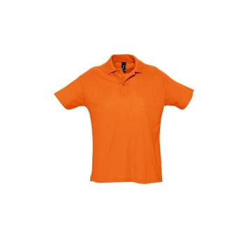 Summer II pique polo shirt, orange Orange | L