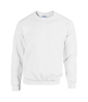 HB Crewneck sweatshirt, white White | L