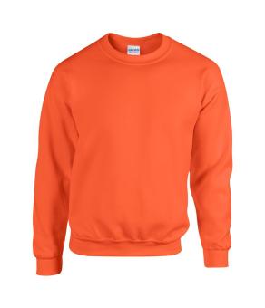 HB Crewneck sweatshirt, orange Orange | L