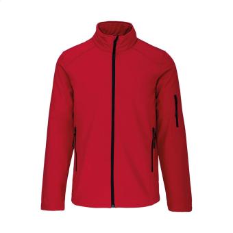 KA401 3-layer softshell jacket, red Red | XL