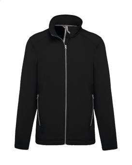 KA424 2-layer softshell jacket, black Black | S