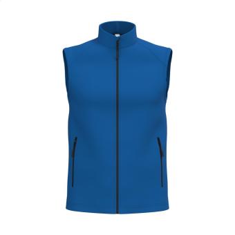 IB413 2-layer softshell bodywarmer vest, aztec blue Aztec blue | L