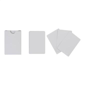 CreaCard Pocket Individueller Spielkarten Weiß