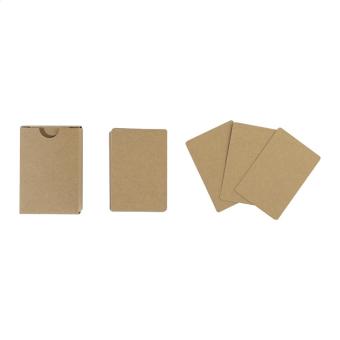 CreaCard Pocket Eco Individueller Spielkarten Natur