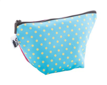 CreaBeauty Trapeze S Individuelle Kosmetiktasche Schwarz/weiss