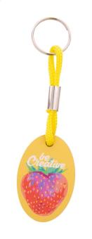 Woody Plus B custom keyring Nature yellow