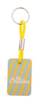 Woody Plus D custom keyring Nature yellow