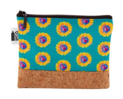 CreaBeauty Cork S RPET custom cosmetic bag 