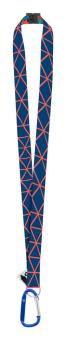 Subyard XL Safe RPET Lanyard mit Sublimationsdruck Blau