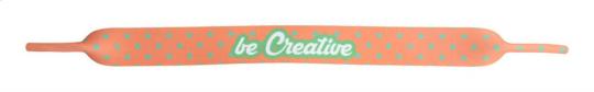 PrintSun custom RPET sunglasses strap White