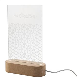 Woodify LED-Trophäe, natur Natur,grün