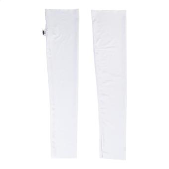 CreaLimb custom RPET arm sleeves, white White | L