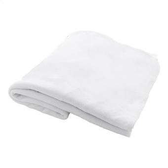 CreaFleece Individuelle Fleece-Decke, RPET Weiß