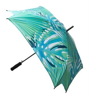 CreaRain Square custom umbrella White