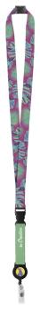 Subyard YoYo B Safe custom sublimation lanyard White