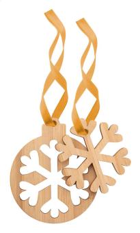 Jerpstad Weihnachtsbaumschmuck, Schneeflocke Natur