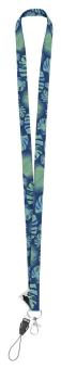 Subyard 15 B RPET custom sublimation lanyard White